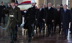 Azerbaycan Cumhurbaşkanı Aliyev, Anıtkabir'i ziyaret etti 