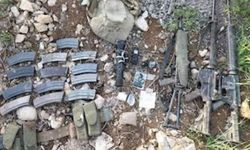 Pençe-Kilit bölgesinde teröristlere ait mühimmat ele geçirildi 