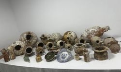 Çanakkale'de tarihi eser niteliğinde malzemeler ele geçirildi