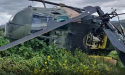 İzmir Çiğli'de askeri helikopter zorunlu iniş yaptı 