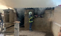 Nusaybin’de bir evde yangın çıktı   