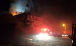 Konya’da 3 katlı evde korkutan yangın