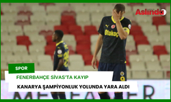 Sivas'ta Fenerbahçe'nin serisi son buldu! Kanarya şampiyonluk yolunda yara aldı!