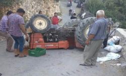 Traktör kazasında 1 kişi hayatını kaybetti   