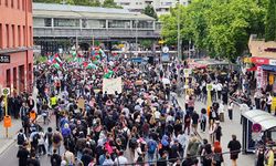 İsrail'in Refah'a yönelik saldırıları Berlin'de protesto edildi