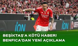 Beşiktaş'a kötü haber! Benfica'dan Di Maria açıklaması