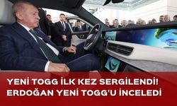 Cumhurbaşkanı Erdoğan, Togg'un yeni modelini inceledi