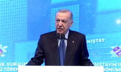 Cumhurbaşkanı Erdoğan Danıştay'ın 156. Kuruluş Yıl Dönümü Töreni’nde konuşuyor