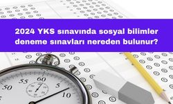 2024 YKS sınavında sosyal bilimler deneme sınavları nereden bulunur?