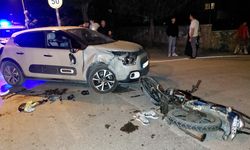 Samsun'da motosiklet ile otomobil çarpıştı: 1'i ağır 2 yaralı