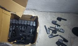 Adana'da silah üretilen eve baskın: Cephanelik çıktı