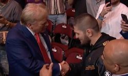 Trump, eski UFC hafif sıklet şampiyonu Khabib Nurmagomedov ile tanıştı