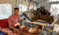 Gazze'de tedavi edilen vakaların çoğu yanık ve travmalar