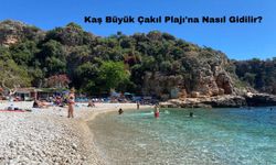 Kaş Büyük Çakıl Plajı'na Nasıl Gidilir?