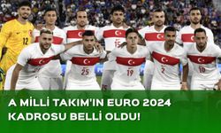 A Milli Takım'ın EURO 2024 kadrosu belli oldu!