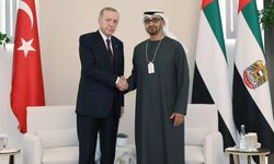 Cumhurbaşkanı Erdoğan, BAE Devlet Başkanı Muhammed Bin Zayed Al Nahyan ile görüştü