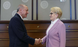 Beştepe'de sürpriz görüşme! Cumhurbaşkanı Erdoğan ve Meral Akşener bir araya geldi