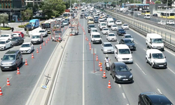 E-5'te yoğunluk! 75 günlük çalışma başladı