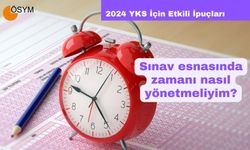 Sınav Esnasında Zamanı Nasıl Yönetmeliyim? 2024 YKS İçin Stratejik İpuçları