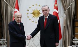 Cumhurbaşkanı Erdoğan, Bahçeli'yi kabul etti