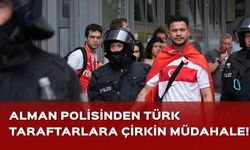 Alman polisinden Türk taraftarlara çirkin müdahale! Gözaltılar var...