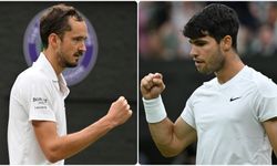 Alcaraz ve Medvedev, Wimbledon'da yarı finale çıktı