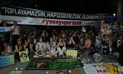 Ankara'da sokak hayvanları yasa teklifi protesto edildi