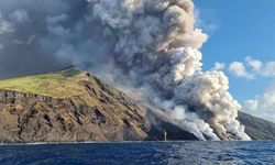 Etna'nın ardından Stromboli Yanardağı da faaliyete geçti