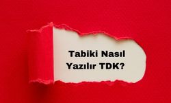 Tabiki Nasıl Yazılır TDK? Tabiki Nasıl Yazılır? Tabiki TDK?