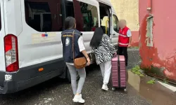 Kars'ta "Taksi-1" operasyonu: 6 kadın sınır dışı edildi