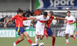 U19 Milli Takımı, İspanya ile 1-1 berabere kaldı