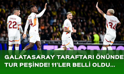 Galatasaray - Young Boys maçının ilk 11'leri belli oldu!