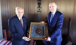 Cumhurbaşkanı Erdoğan, MHP lideri Bahçeli ile görüştü