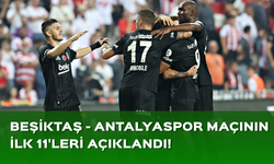 Dolmabahçe'de 11'ler belli oldu! Kartal taraftarıyla buluşuyor...