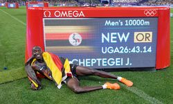 Joshua Cheptegei'den 10 bin metrede olimpiyat rekoru