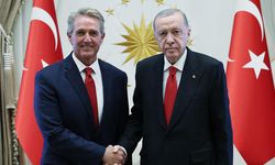 Cumhurbaşkanı Erdoğan, ABD'nin Ankara Büyükelçisi Flake'i kabul etti