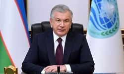 Özbekistan lideri Mirziyoyev "Orta Asya Devlet Başkanları 6. İstişare Toplantısı"nda konuştu