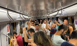 İstanbul'da metroda provokasyon