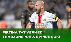 Trabzonspor'a evinde şok! Rapid Wien avantajı kaptı