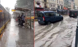 Peş peşe uyarı yapılmıştı! Beklenen sağanak İstanbul'u vurdu...