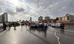 İstanbul TEM Otoyolu’nda zincirleme kaza! Ölü ve yaralılar var...