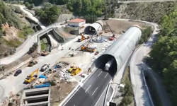 Bolu Dağı Tüneli'ndeki çalışma tamamlandı! Planlanan tarihten 12 gün erken bitti