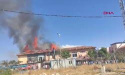 Gaziantep'teki iş merkezinde yangın