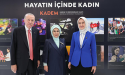 Cumhurbaşkanı Erdoğan ve eşi Emine Erdoğan New York'ta KADEM'in fotoğraf sergisini gezdi