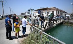 Adana'da sulama kanalına giren kişi boğuldu