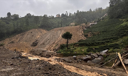 Rize'de sağanak hayatı olumsuz etkiledi