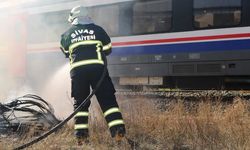 Sivas'ta tren kazası tatbikatı! Gerçeği aratmadı