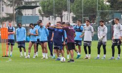 Trabzonspor çift idmanla Başakşehir'e hazırlanıyor