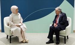 Emine Erdoğan'dan Guterres ile görüşmesine ilişkin paylaşım