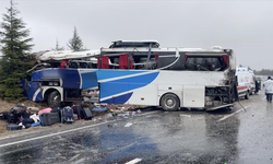 Eskişehir'de yolcu otobüsü devrildi! 1 ölü 41 yaralı